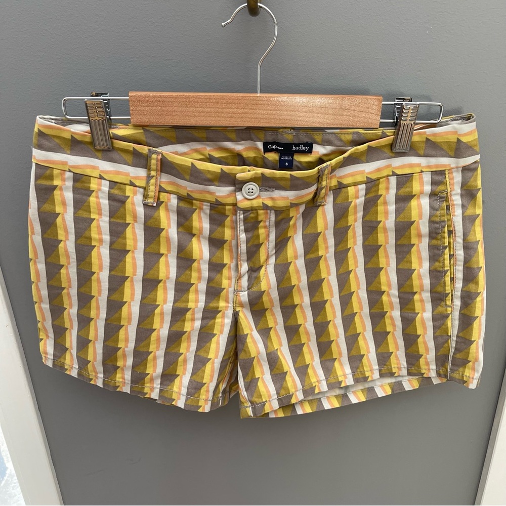 GAP Hadley Geometric Pattern Shorts - Size 6